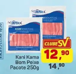 Supermercados São Vicente Kani Kama Bom Peixe oferta