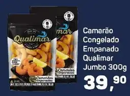 Supermercados São Vicente Camarão congelado empanado qualimar jumbo oferta