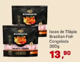 Isca de tilápia brazilian fish