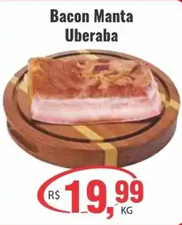 Uberaba Supermercados Bacon Manta Uberaba oferta