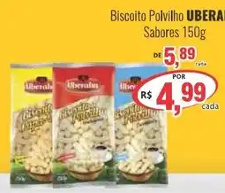 Uberaba Supermercados Biscoito Polvilho UBERALI oferta