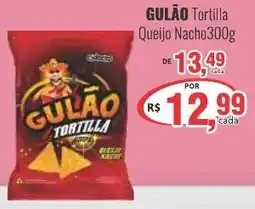 Uberaba Supermercados Gulão tortilla queijo nacho oferta