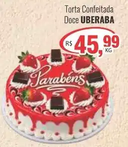 Uberaba Supermercados Torta Confeitada Doce oferta