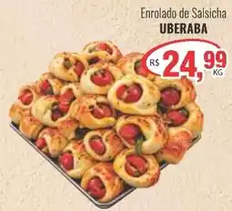 Uberaba Supermercados Enrolado de Salsicha oferta