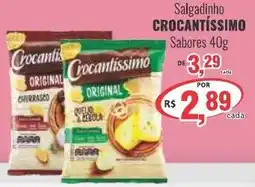 Uberaba Supermercados Salgadinho crocantissimo oferta
