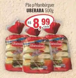 Uberaba Supermercados Pão p/Hambúrguer uberaba oferta