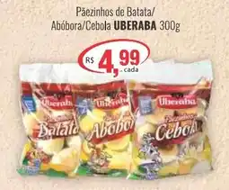 Uberaba Supermercados Pãezinhos de Batata/Abóbora/Cebola oferta