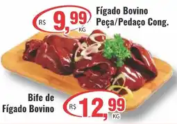 Uberaba Supermercados Fígado Bovino oferta