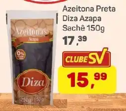 Supermercados São Vicente Azeitona Preta Diza Azapa oferta