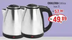 Uberaba Supermercados Chaleira Elétrica Inox 2L oferta
