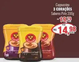 Uberaba Supermercados Cappuccino 3 corações oferta