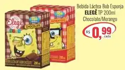 Uberaba Supermercados Bebida Láctea Bob Esponja ELEGÊ TP oferta
