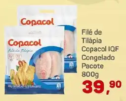 Supermercados São Vicente Filé de Tilápia Copacol IQF Congelado Pacote oferta
