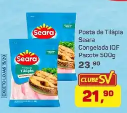Supermercados São Vicente Posta de Tilápia oferta