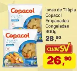 Supermercados São Vicente Isca de tilapia copacol empanadas congeladas oferta