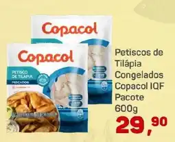 Supermercados São Vicente Petiscos de Tilápia Congelados oferta