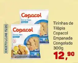 Supermercados São Vicente Tirinhas de Tilápia Copacol oferta