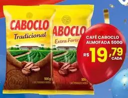 Rede Econômica de Supermercados Café caboclo almofada oferta