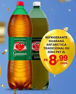 Rede Econômica de Supermercados Refrigerante guaraná antarctica tradicional ou zero pet 2l oferta