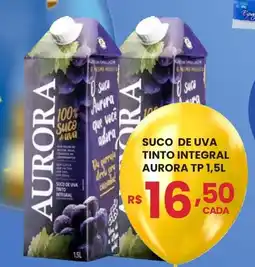 Rede Econômica de Supermercados Suco de uva tinto integral aurora tp oferta