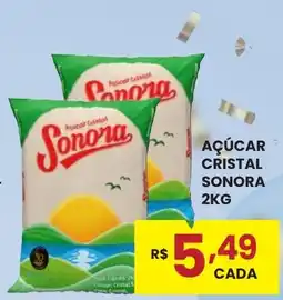 Rede Econômica de Supermercados Açúcar cristal sonora oferta