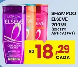 Rede Econômica de Supermercados Shampoo elseve oferta