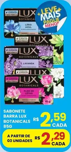 Rede Econômica de Supermercados Sabonete Barra Lux Botanicals oferta