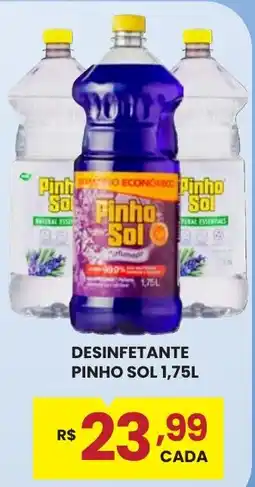 Rede Econômica de Supermercados Desinfetante pinho sol oferta