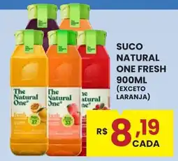 Rede Econômica de Supermercados sucos natural one fresh oferta