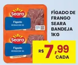 Rede Econômica de Supermercados Fígado de frango oferta