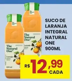 Rede Econômica de Supermercados Suco de laranja integral natural one oferta