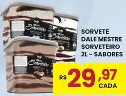 Rede Econômica de Supermercados Sorvete dale mestre sorveteiro oferta