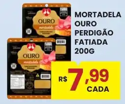 Rede Econômica de Supermercados Mortadela ouro perdigão fatiada oferta