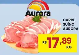 Rede Econômica de Supermercados Carré Suíno Aurora oferta
