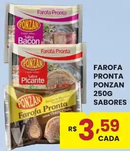 Rede Econômica de Supermercados Farofa pronta ponzan oferta