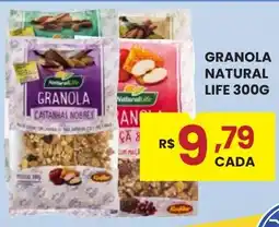 Rede Econômica de Supermercados Granola natural life oferta