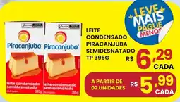 Rede Econômica de Supermercados Leite condensado piracanjuba semidesnatado oferta