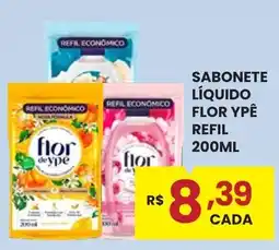 Rede Econômica de Supermercados Sabonete líquido flor ypê oferta