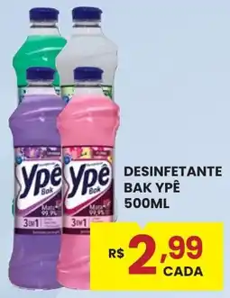 Rede Econômica de Supermercados Desinfetante bak ypê oferta