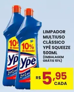 Rede Econômica de Supermercados Limpador multiuso clássico ypê squeeze oferta