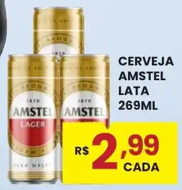 Rede Econômica de Supermercados Cerveja amstel lata oferta