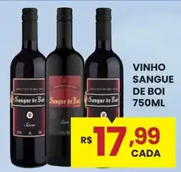 Rede Econômica de Supermercados Vinho sangue de boi oferta