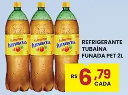 Rede Econômica de Supermercados Refrigerante tubaína funada pet 2l oferta
