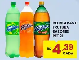 Rede Econômica de Supermercados Refrigerante frutuba sabores oferta
