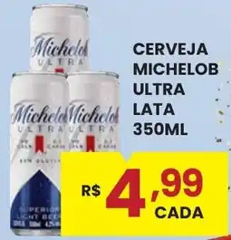 Rede Econômica de Supermercados Cerveja michelob ultra oferta
