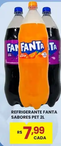 Rede Econômica de Supermercados Refrigerante fanta sabores pet 2l oferta