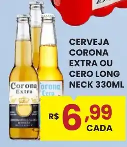 Rede Econômica de Supermercados Cerveja corona extra ou cero long neck oferta