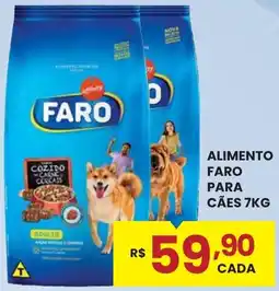 Rede Econômica de Supermercados alimento faro para cães 7kg oferta