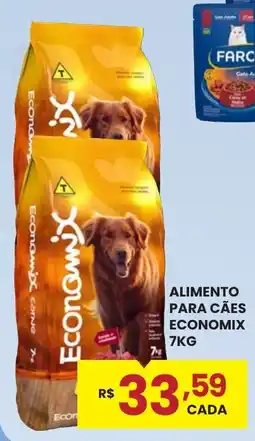 Rede Econômica de Supermercados Alimento para cães economix oferta
