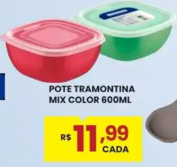 Rede Econômica de Supermercados Pote tramontina mix color oferta